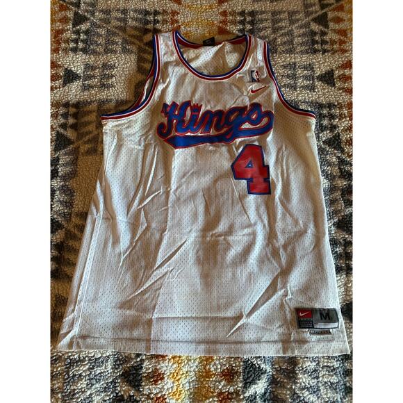 Nike Rewind throwback NBA Sacramento Kings #4 Chris Weber jersey - Picture 1 of 12